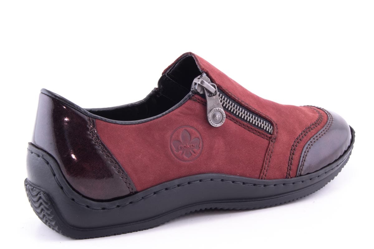 Pantofi Dama Rieker Piele Naturala Riek L1771 /Vis - Rieker - amely.ro