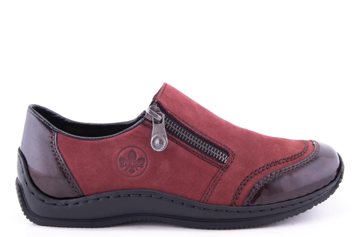 Pantofi Dama Rieker Piele Naturala Riek L1771 /Vis - Rieker - amely.ro