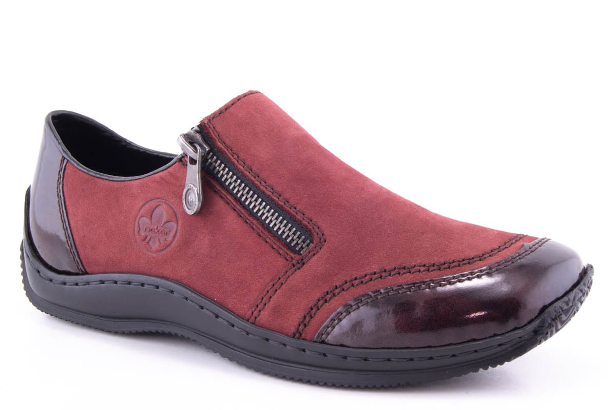 Pantofi Dama Rieker Piele Naturala Riek L1771 /Vis - Rieker - amely.ro