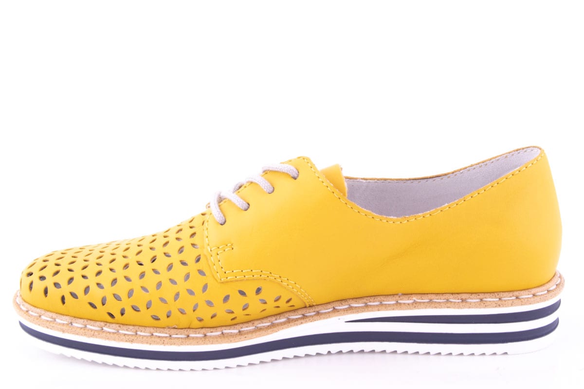 Pantofi Dama Rieker Piele Naturala Riek N0215 /Glb - Rieker - amely.ro