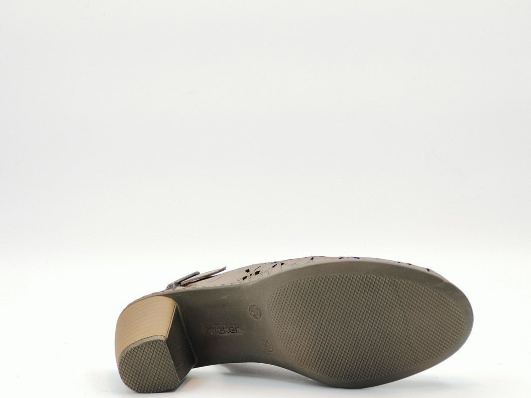 Pantofi Dama Rieker Riek 40981/ Bej - Rieker - amely.ro