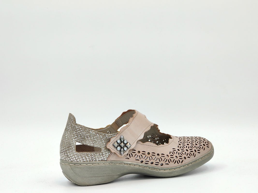 Pantofi Dama Rieker Riek 413G4/ Rz - Rieker - amely.ro