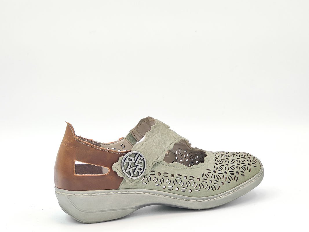 Pantofi Dama Rieker Riek 413G4/ Vrd - Rieker - amely.ro