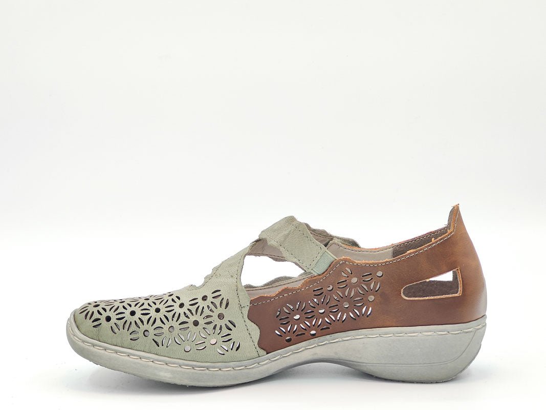 Pantofi Dama Rieker Riek 413G4/ Vrd - Rieker - amely.ro