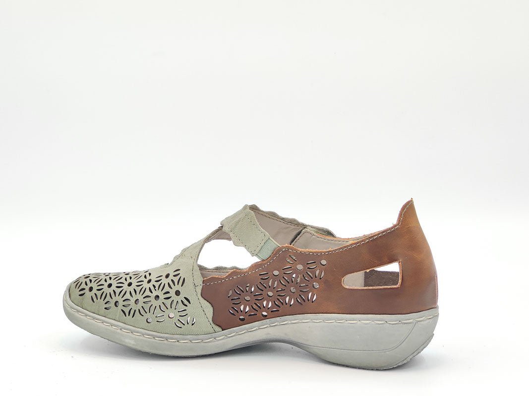Pantofi Dama Rieker Riek 413G4/ Vrd - Rieker - amely.ro