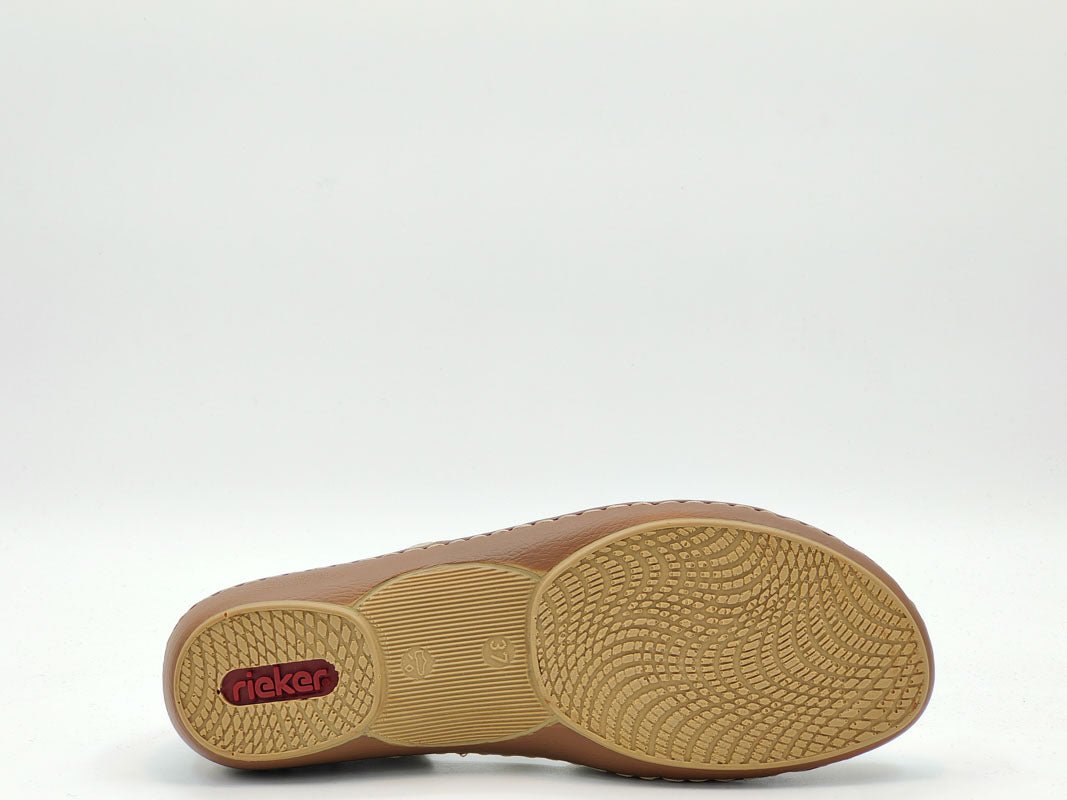 Pantofi Dama Rieker Riek 45869 /Bej - Rieker - amely.ro