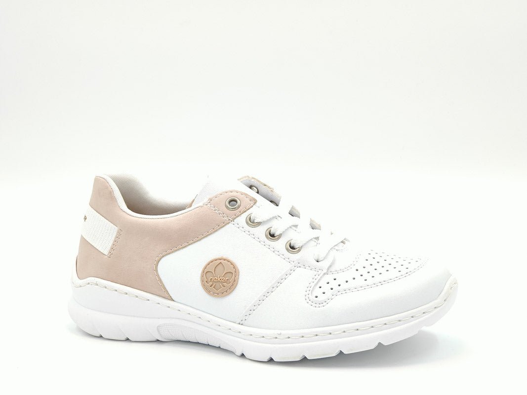 Pantofi Dama Rieker Riek L3214/ Alb - Rieker - amely.ro