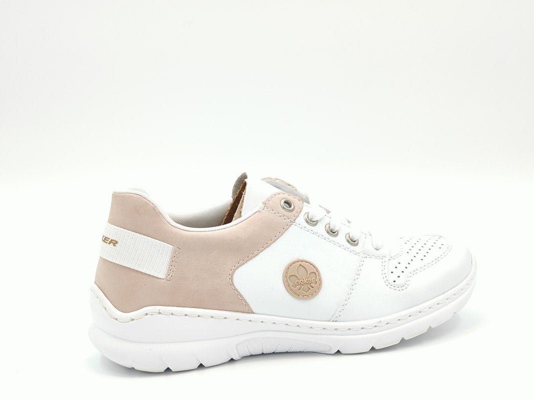 Pantofi Dama Rieker Riek L3214/ Alb - Rieker - amely.ro