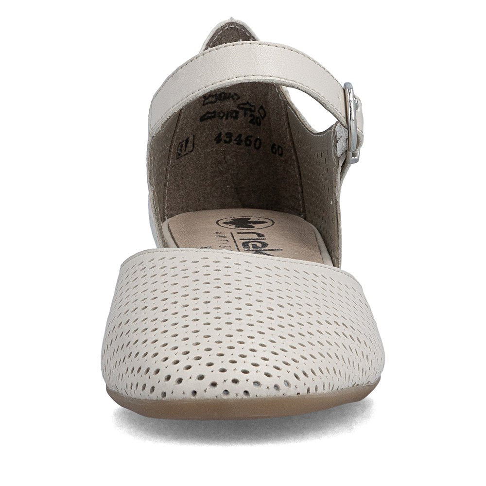 Pantofi din Piele Naturala Rieker 43460 - 00 - Rieker - amely.ro