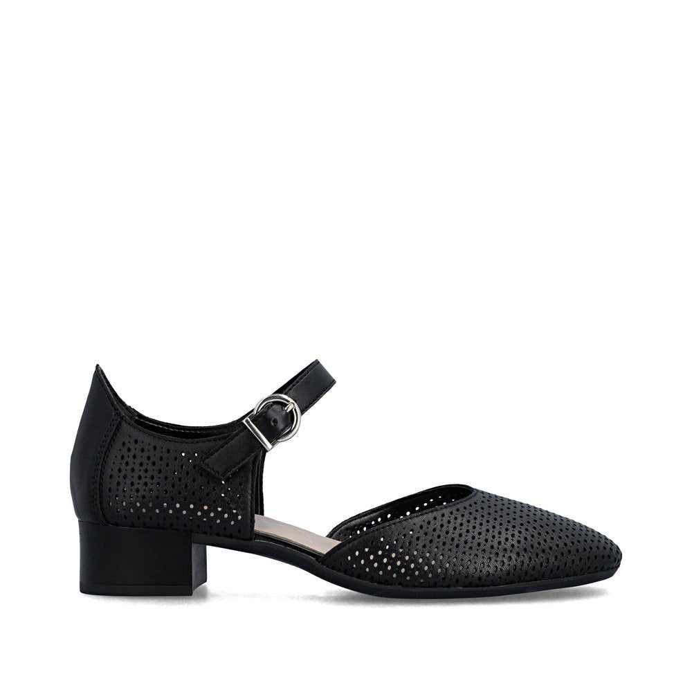 Pantofi din Piele Naturala Rieker 43460 - 00 - Rieker - amely.ro