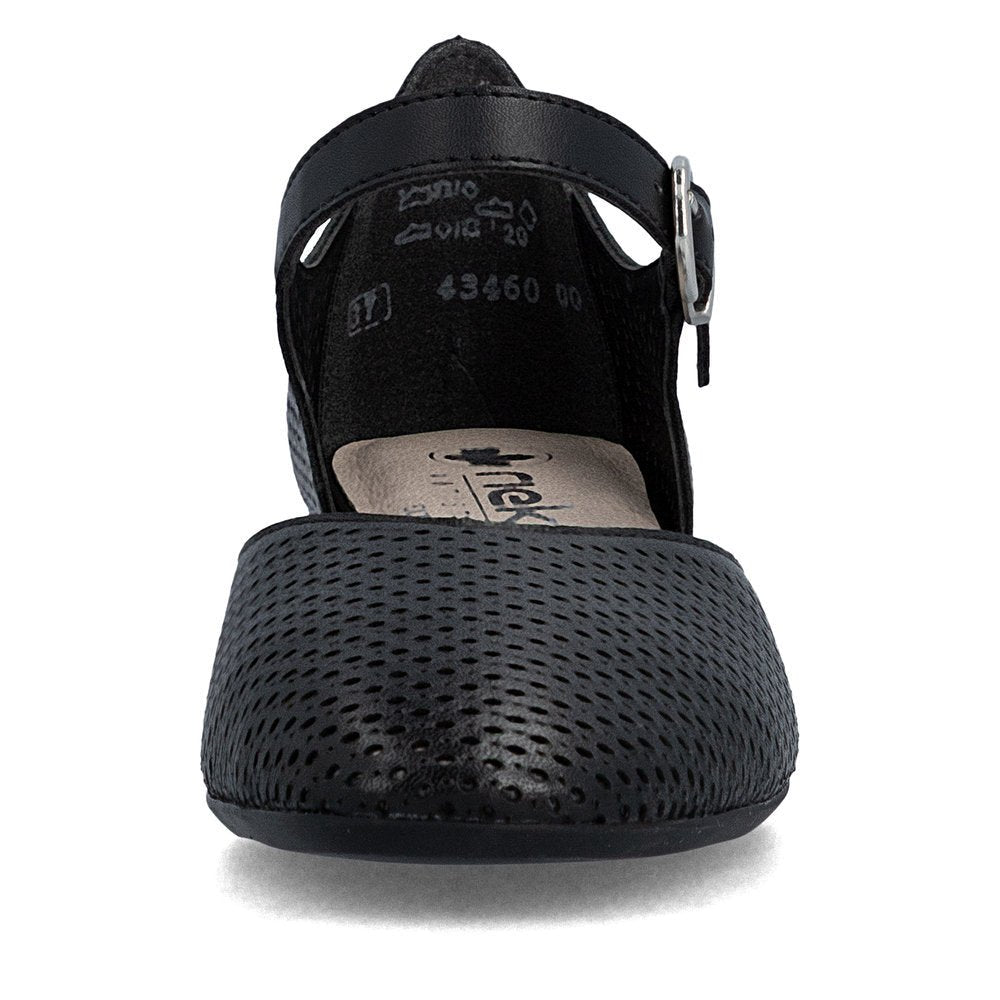 Pantofi din Piele Naturala Rieker 43460 - 00 - Rieker - amely.ro