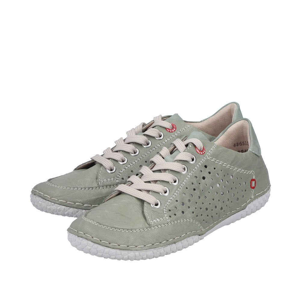 Pantofi din Piele Naturala Rieker 43651-52 - Rieker - amely.ro