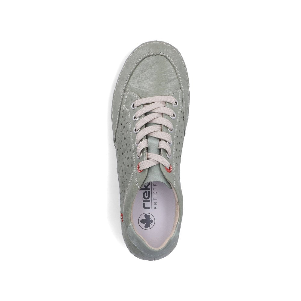 Pantofi din Piele Naturala Rieker 43651-52 - Rieker - amely.ro