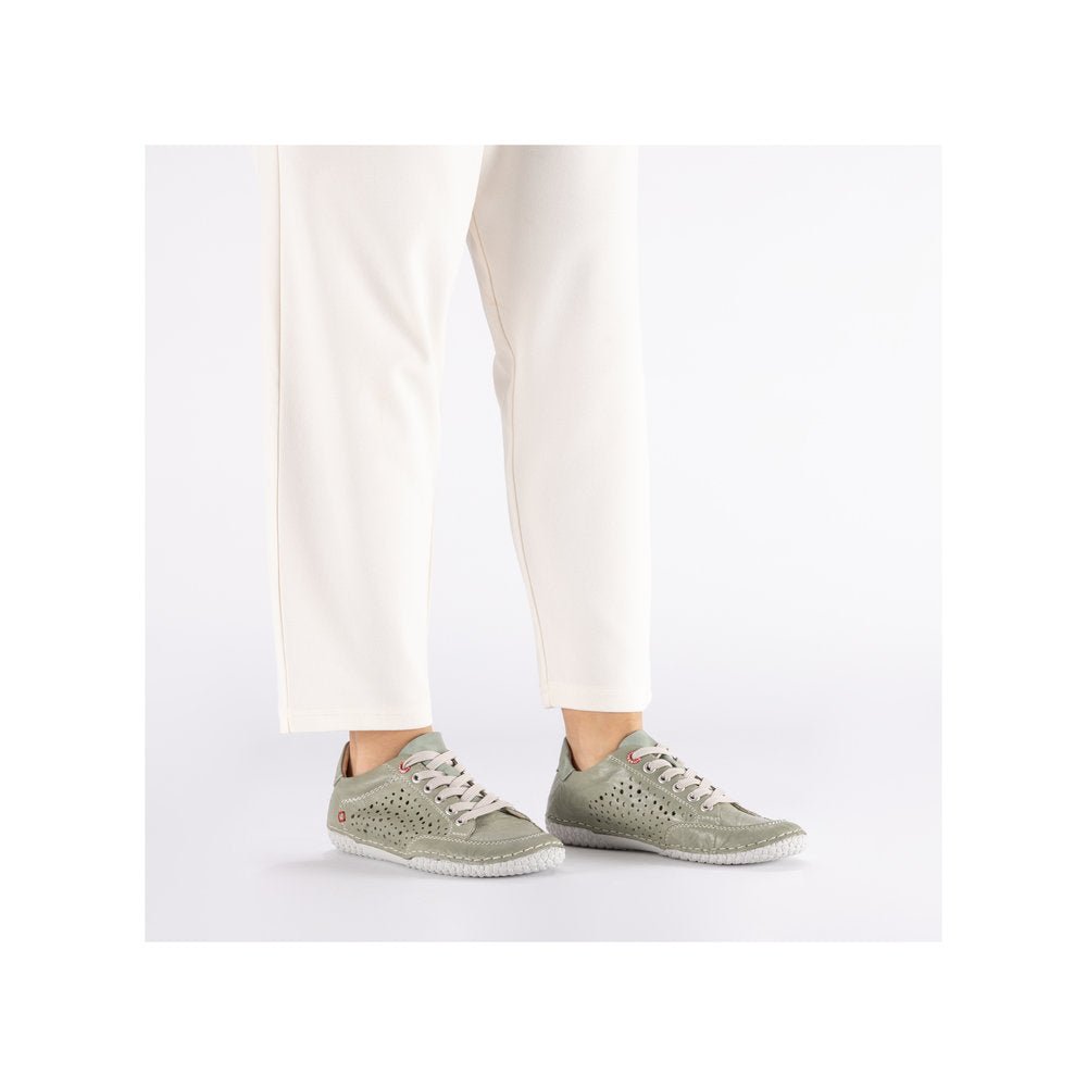 Pantofi din Piele Naturala Rieker 43651-52 - Rieker - amely.ro