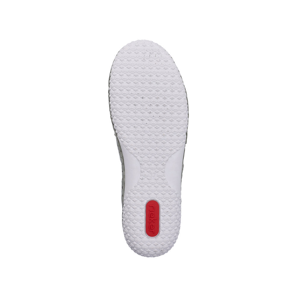 Pantofi din Piele Naturala Rieker 43651-52 - Rieker - amely.ro