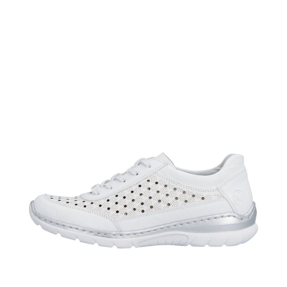 Pantofi din Piele Naturala Rieker L3217 - 80 - Rieker - amely.ro
