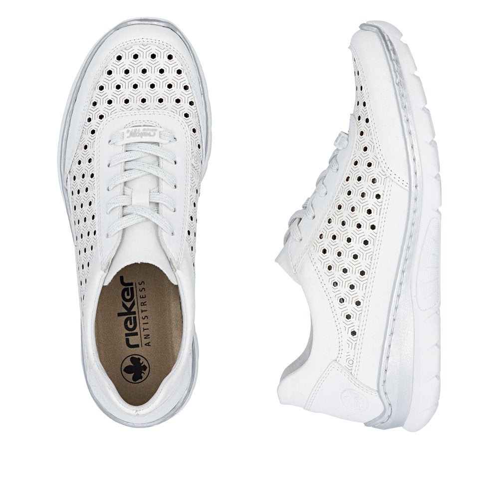 Pantofi din Piele Naturala Rieker L3217 - 80 - Rieker - amely.ro