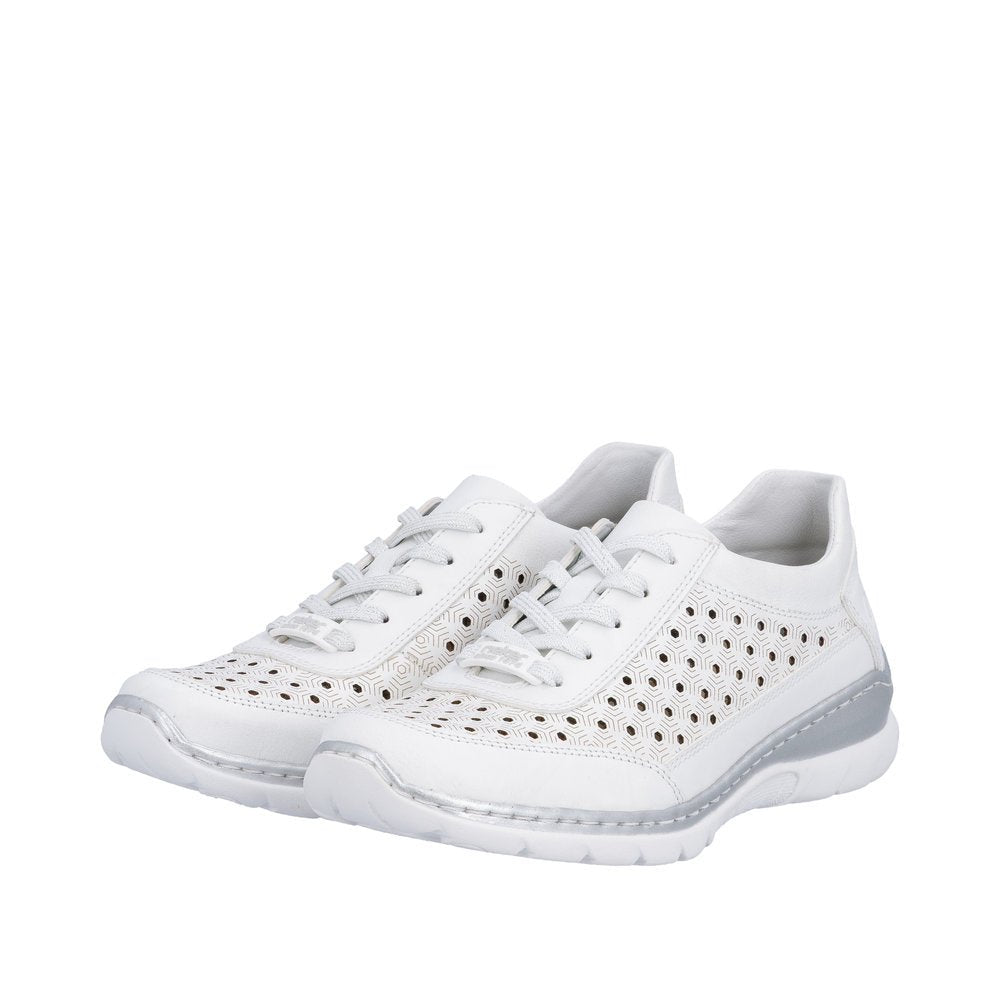 Pantofi din Piele Naturala Rieker L3217 - 80 - Rieker - amely.ro