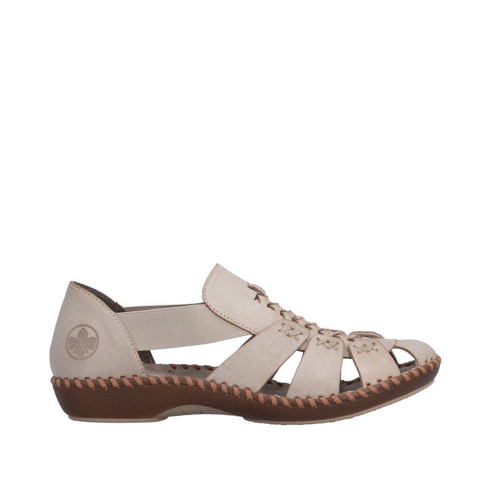 Pantofi din Piele Naturala Rieker M1679 - 60 - Rieker - amely.ro
