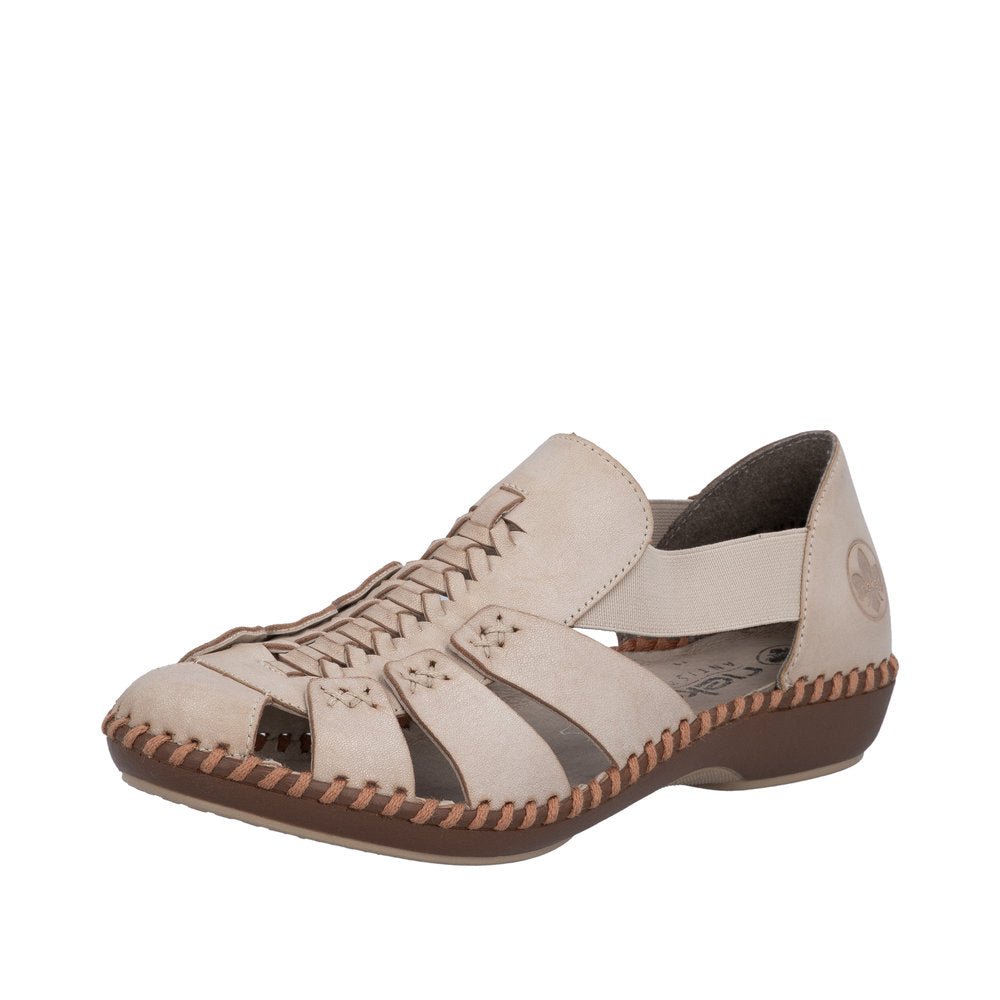 Pantofi din Piele Naturala Rieker M1679 - 60 - Rieker - amely.ro