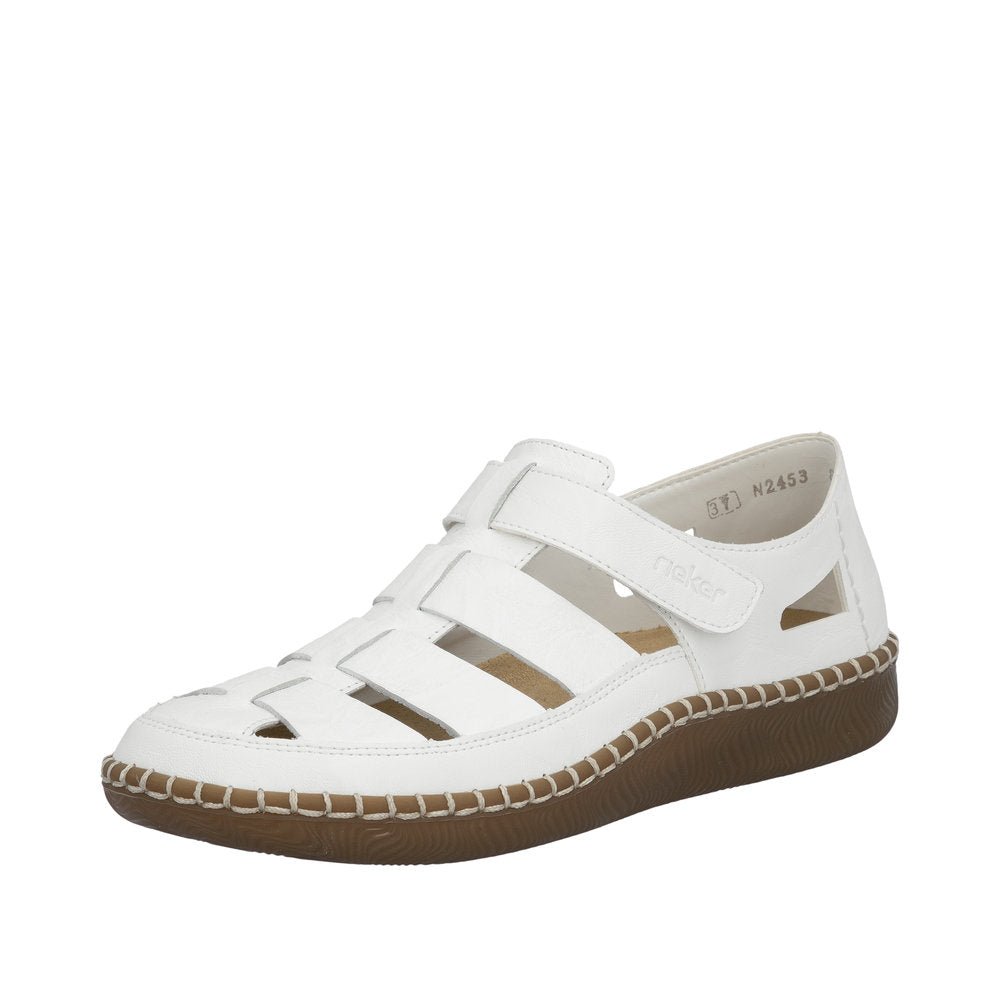 Pantofi din Piele Naturala Rieker N2453 - 80 - Rieker - amely.ro