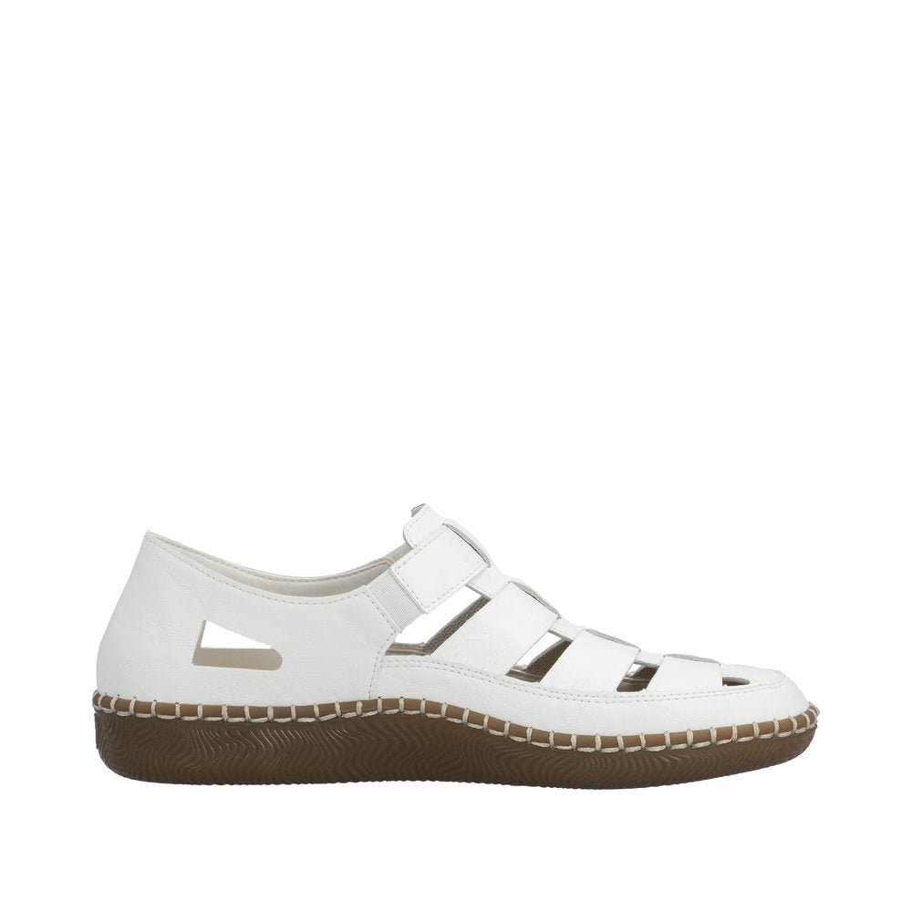 Pantofi din Piele Naturala Rieker N2453 - 80 - Rieker - amely.ro