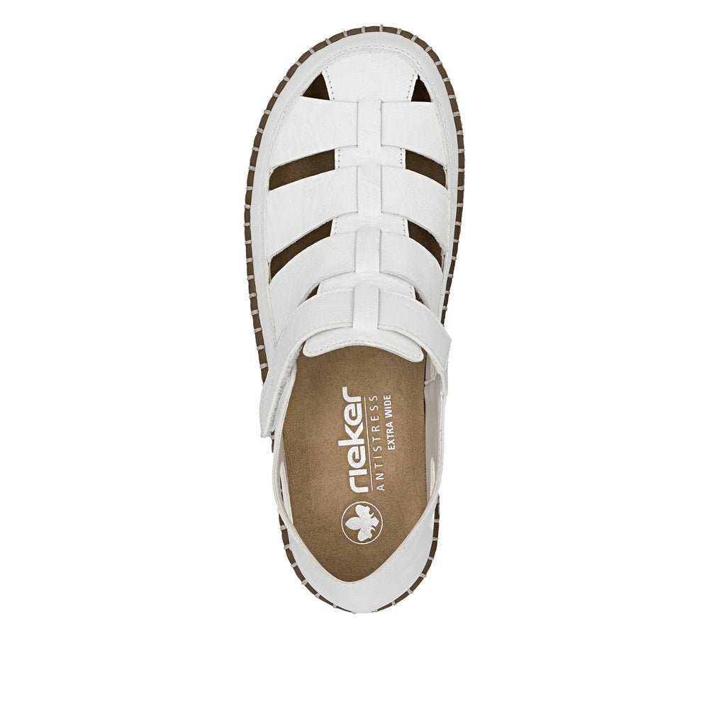 Pantofi din Piele Naturala Rieker N2453 - 80 - Rieker - amely.ro