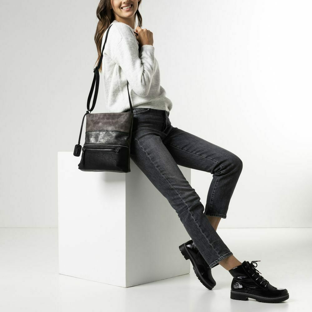 Poseta Dama Rieker Riek H1301 /Gri - Rieker - amely.ro