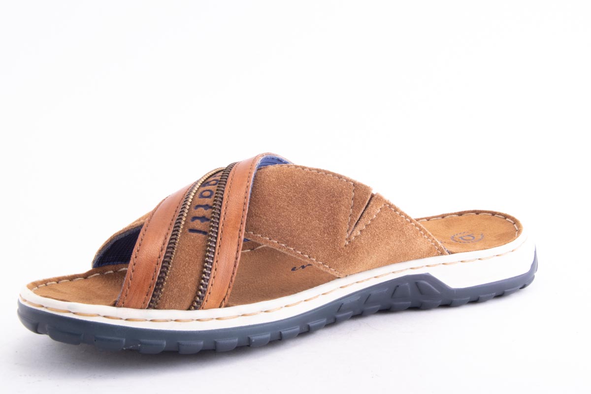 Saboti Barbati Bugatti Piele Naturala Asto A7K80/ Camel - Bugatti - amely.ro