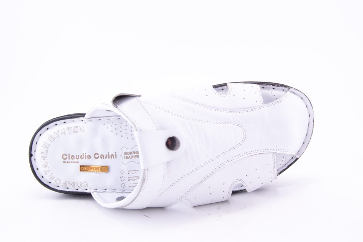 Saboti Barbati Piele Naturala De Vitel Claudio Casini Cart 2007 /Alb - Claudio Casini - amely.ro
