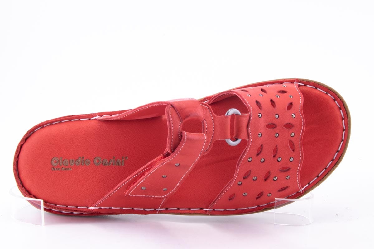 Saboti Dama Claudio Casini Piele Naturala De Vitel Cart 52119 /Rs - Claudio Casini - amely.ro