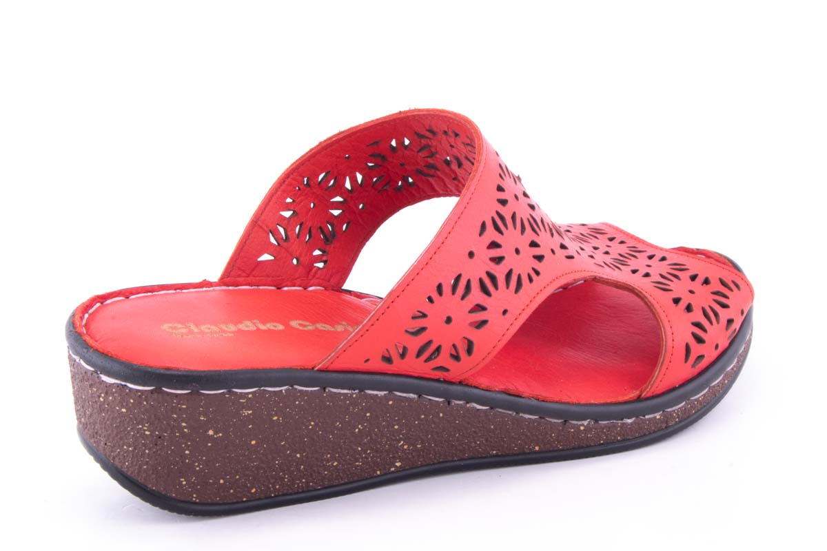 Saboti Dama Claudio Casini Piele Naturala De Vitel Cart 5614 /Rs - Claudio Casini - amely.ro