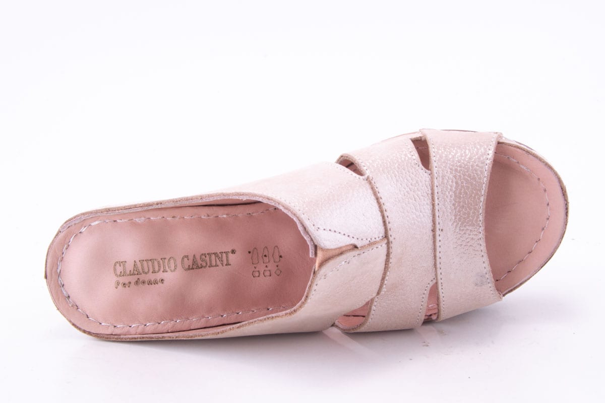 Saboti Dama Claudio Casini Piele Naturala De Vitel Cart 6113 /Pdr - Claudio Casini - amely.ro