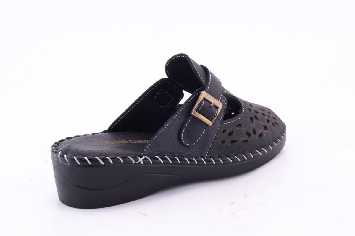 Saboti Dama Claudio Casini Piele Naturala De Vitel Cart 744 /N - Claudio Casini - amely.ro