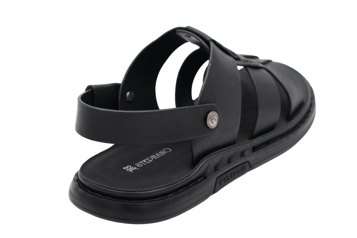 Sandale Barbatesti din Piele Naturala Stephano 1S8535 - Stephano - amely.ro