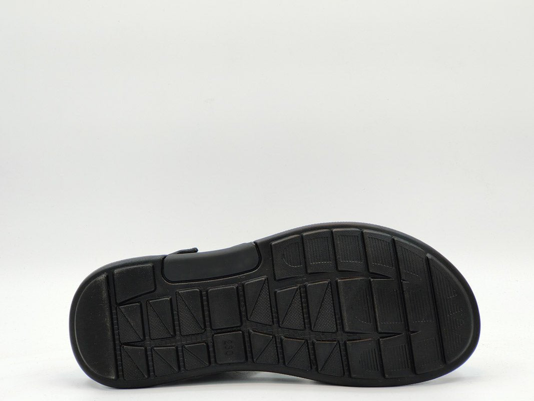 Sandale Barbati Piele Naturala Franky Feni 1S13/ Gri - amely.ro - amely.ro