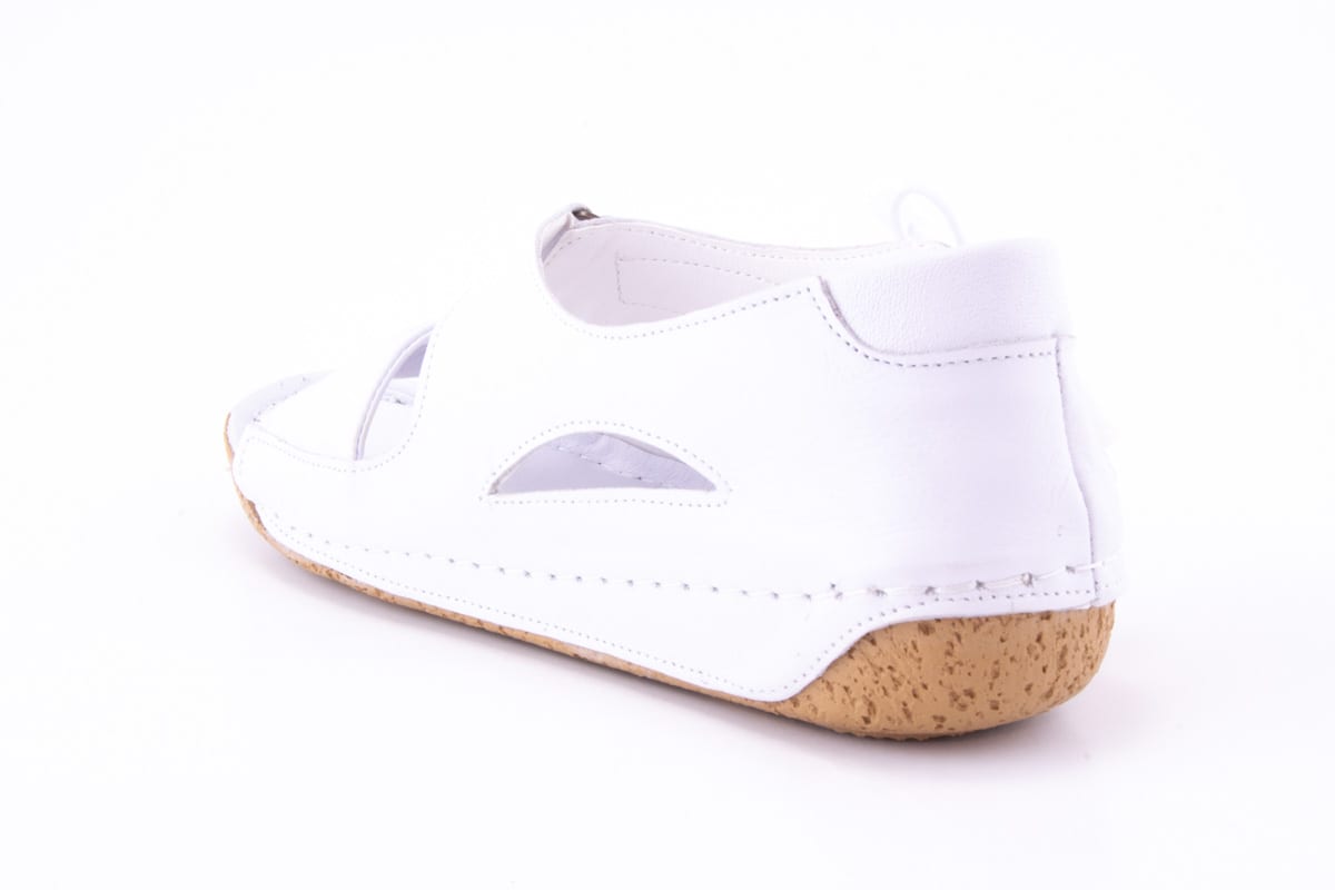 Sandale Dama My Life Piele Naturala De Vitel Mira 373 /Alb - amely.ro - amely.ro