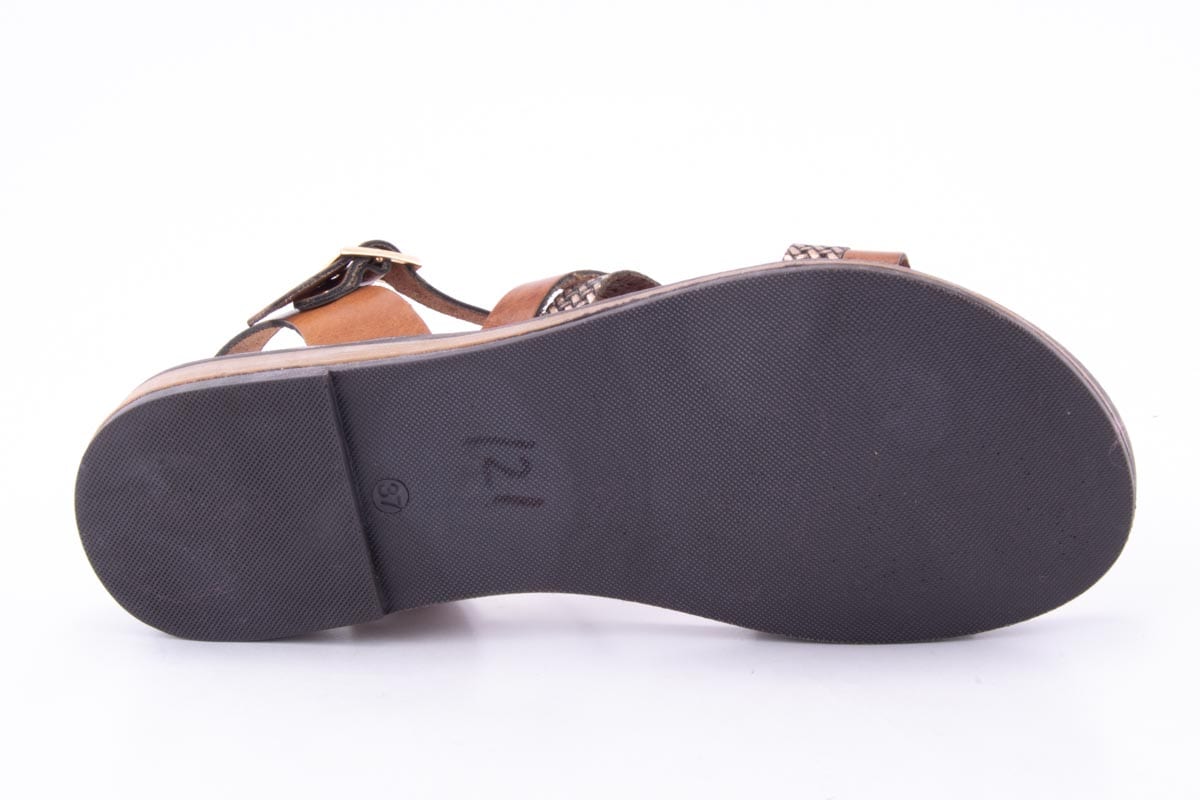 Sandale Dama Piele Naturala Claudio Casini Cart 121 /Mbrz - Claudio Casini - amely.ro