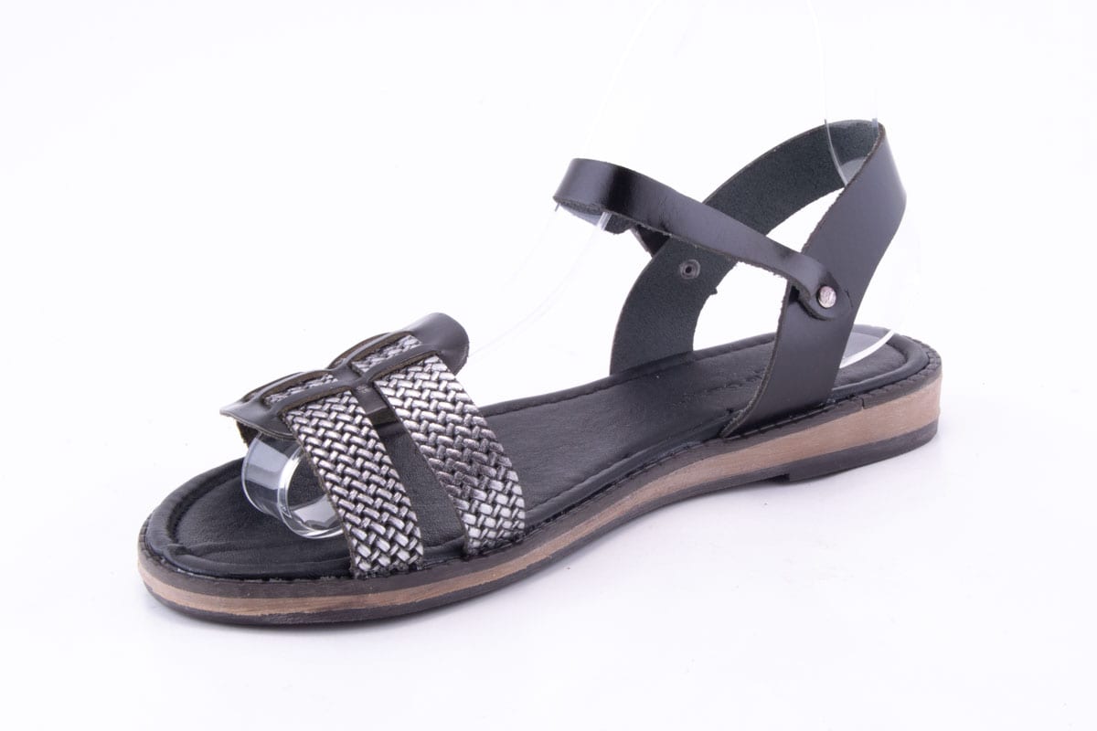 Sandale Dama Piele Naturala Claudio Casini Cart 127 /Narg - Claudio Casini - amely.ro