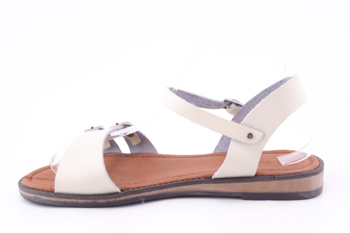 Sandale Dama Piele Naturala Claudio Casini Cart 151 /Bej - Claudio Casini - amely.ro