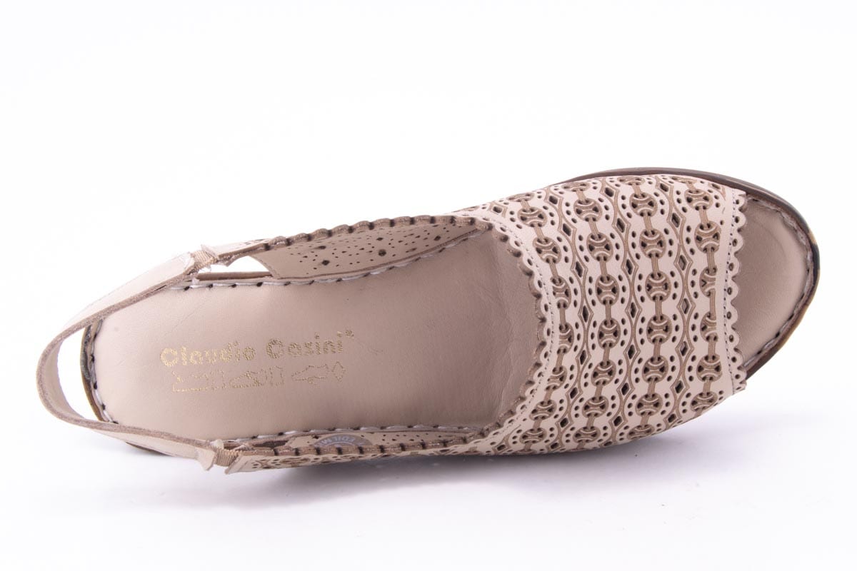 Sandale Dama Piele Naturala De Vitel Claudio Casini Cart 1009 - A /B - Claudio Casini - amely.ro