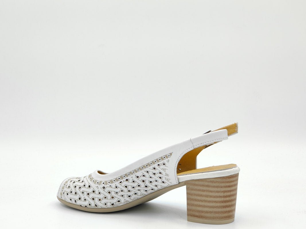 Sandale Dama Piele Naturala De Vitel Claudio Casini Cart 1068 /Alb - Claudio Casini - amely.ro