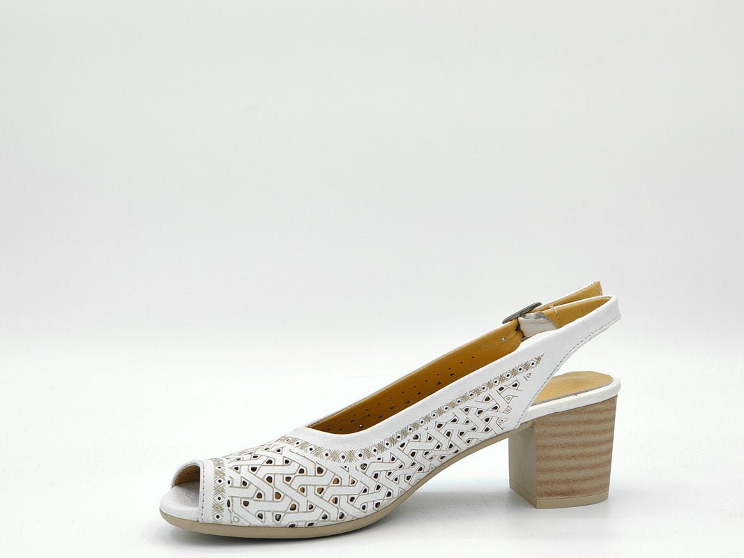 Sandale Dama Piele Naturala De Vitel Claudio Casini Cart 1068 /Alb - Claudio Casini - amely.ro