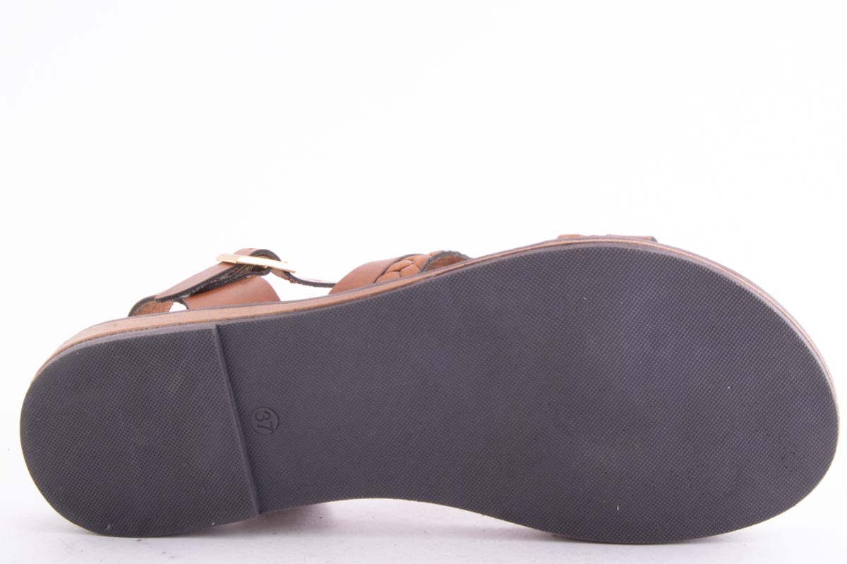 Sandale Dama Piele Naturala De Vitel Claudio Casini Cart 121/ Camel - Claudio Casini - amely.ro