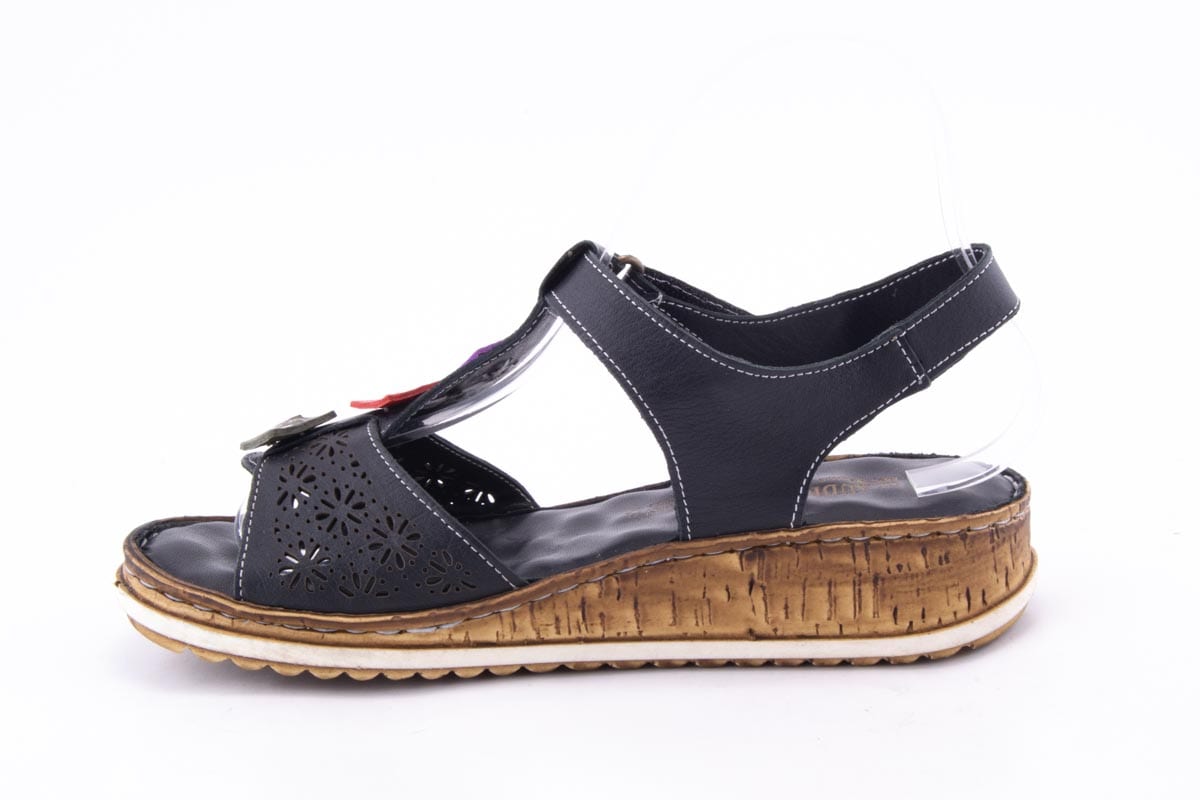 Sandale Dama Piele Naturala De Vitel Claudio Casini Cart 4618 /N - Claudio Casini - amely.ro