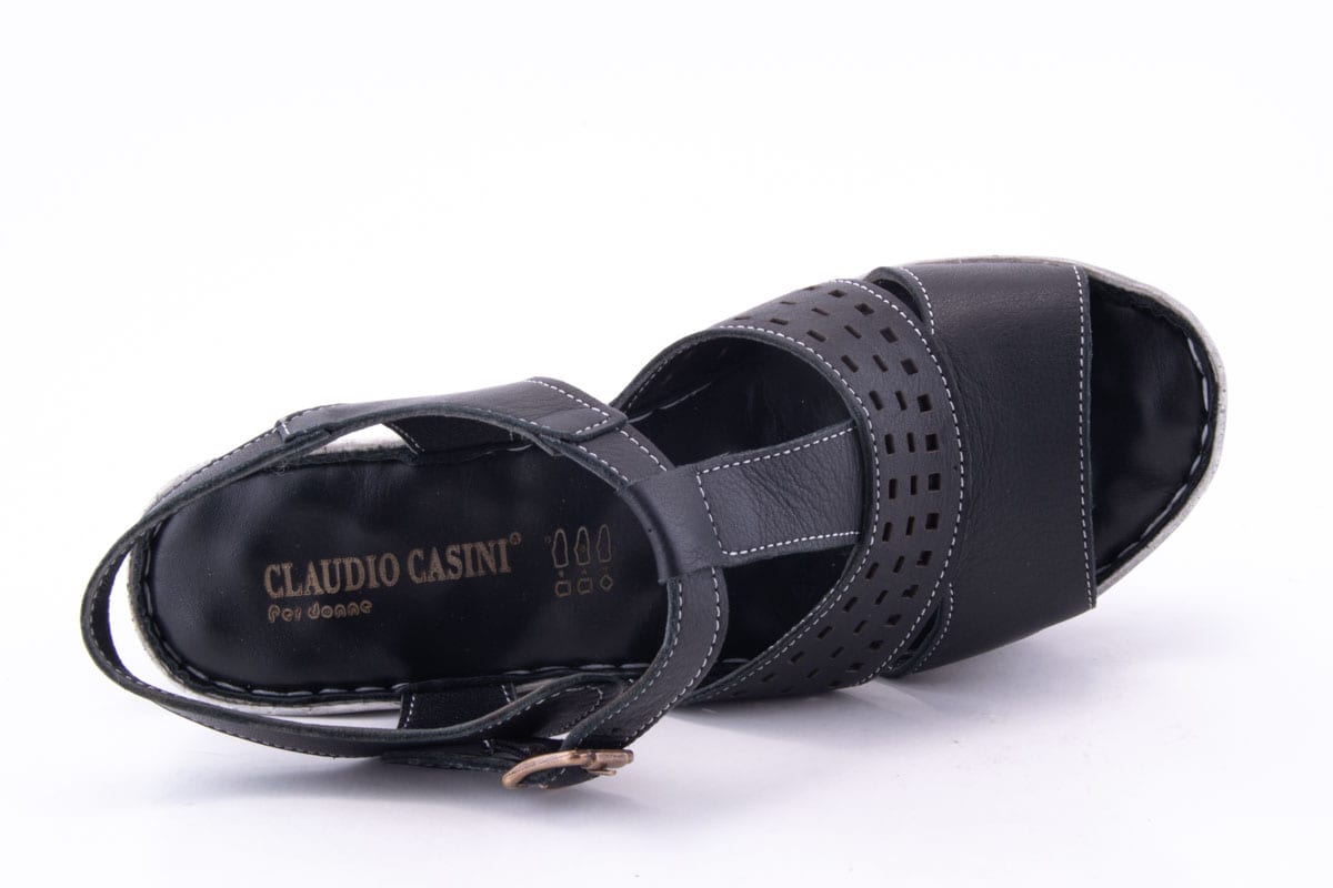 Sandale Dama Piele Naturala De Vitel Claudio Casini Cart 489 /N - Claudio Casini - amely.ro