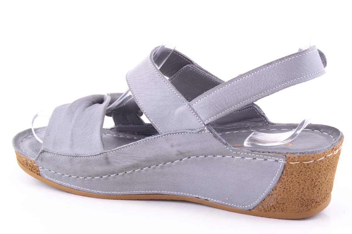 Sandale Dama Piele Naturala De Vitel Claudio Casini Cart 52121 /Gr - Claudio Casini - amely.ro