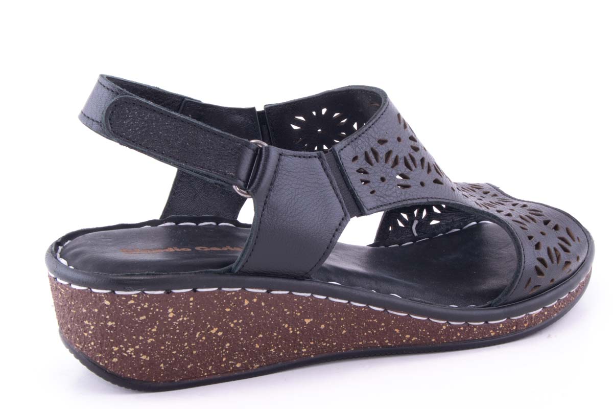 Sandale Dama Piele Naturala De Vitel Claudio Casini Cart 5615 /N - Claudio Casini - amely.ro