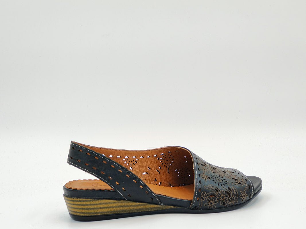 Sandale Dama Piele Naturala De Vitel Claudio Casini Cart 738 /N - Claudio Casini - amely.ro