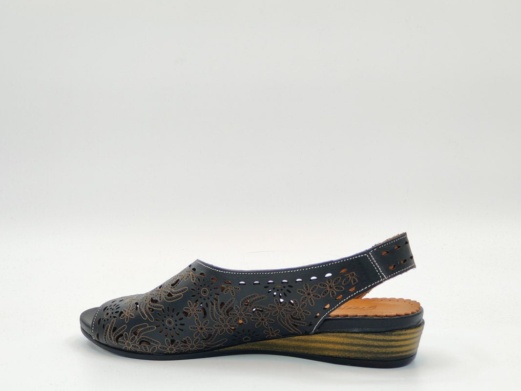 Sandale Dama Piele Naturala De Vitel Claudio Casini Cart 738 /N - Claudio Casini - amely.ro